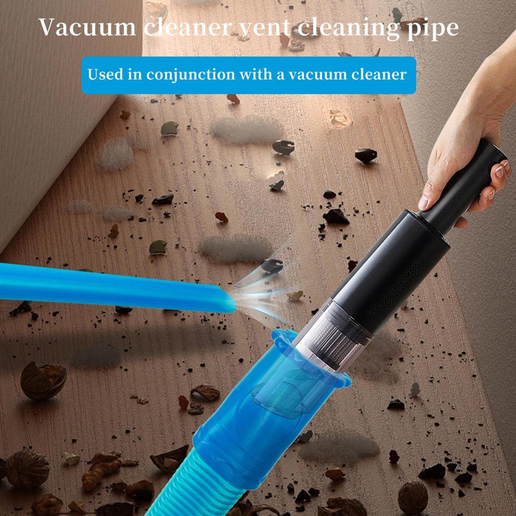 Drying Machine Exhaust Cleaner Hose Flexible Yarn with Elastic Connector Deep Clean Brush for Cleaning Vacuum Hose Accessories