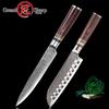 2 Pcs Damascus Knives Set Santoku Slicing Kitchen Knives Vg10 67 Layer Japanese Damascus Steel Knife