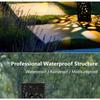 1/6/12 шт. Солнечный уличный садовый светильник Светодиодный полый резной светильник для дорожки, ландшафтный светильник для газона Для освещения сада, двора, террасы и тротуара