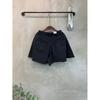 C S In The Room A lIne CuttIng 3 4 Denim ShortS 2Color