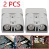 2 Pcs 50 AMP 600V For Anderson Plug Cable Terminal Battery Power Connector Cable Connectors Pins Lugs Copper Terminals
