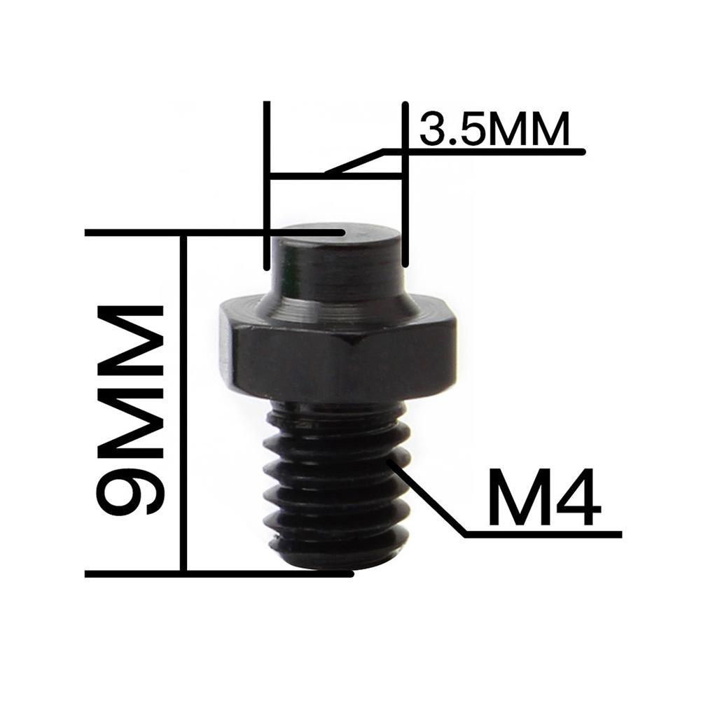 10pcs Bolt Bike Water Bottle Cage Screw Aluminum Bicycle Pedal Bolts Mountain Bike Screws Pedal Anti-Slip Screws