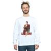 DC Comics Mens Shazam Bubble Gum Sweatshirt
