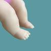 Simulation Human Baby Doll Squeeze Toy Flexible Tensile Rebound Cute Baby Doll Soft TPR Pinch Toy Anti-stress Vent Toys Cartoon Doll Squishes