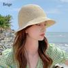 Foldable Beach Cap UV Protection Panama Cap Women Shade Hat