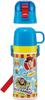 Skater Бутылка для воды из нержавеющей стали с Disney История игрушек 22 Детская чашка 2-в-1, 350 мл, Дизайн, Для мальчиков SKDC3-A