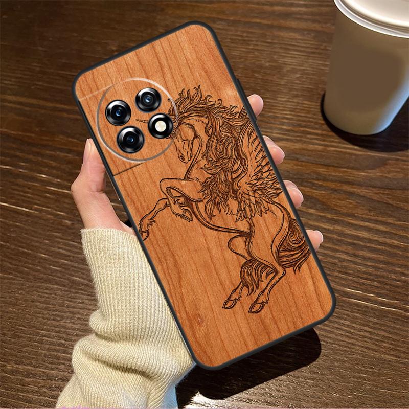 Черепаха Слон Дракон Дерево Для OnePlus 15 13 12 11 15R 13R 12R 8T 10T 13T Чехол Для OnePlus Nord 5 CE 2 3 4 Lite N20 N30