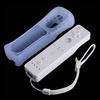 Manette de jeu - Nintendo - Wii Remote + Nunchuk - Motion Plus intégré - Sans fil - Housse protection blanche