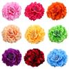 1PC Artificial Straw Hat Accessories Peony Flower Holiday Corsage Beach Headwear Hair Clip Wedding Bridal Brooch Pin
