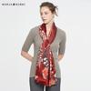 MARJA KURKI Oversized Long Mulberry Silk Scarf Shawl Gift Box