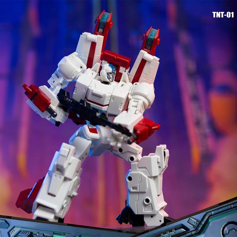 Transformation Toys TNT01 Jetfire Skyfire Spacecraft Space Guardian Deformation Robot Car Action Figure Alloy Anime Model Gift