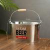 Креативное ведро для льда для баров и дома Стильная уличная пивная ванна Принадлежности для KTV Коммерческий держатель для шампанского, пива, льда, сухого льда