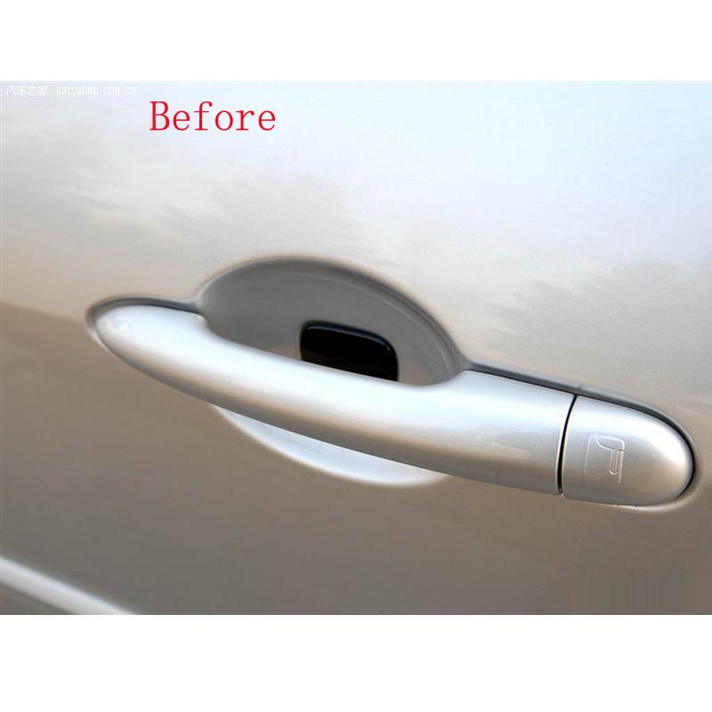 Abs Chrome Door Handle Catch Cover Trim for Renault Espace IV 2003 2013 Car Styling Sticker Atuo Accessories & Parts 8 Pcs