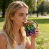 Кофейная кружка в форме книги с секретным замком Уникальная чайная чашка для библиофилов для горячих и холодных напитков Декор для домашней библиотеки Подарки для коллекционеров и любителей фэнтези