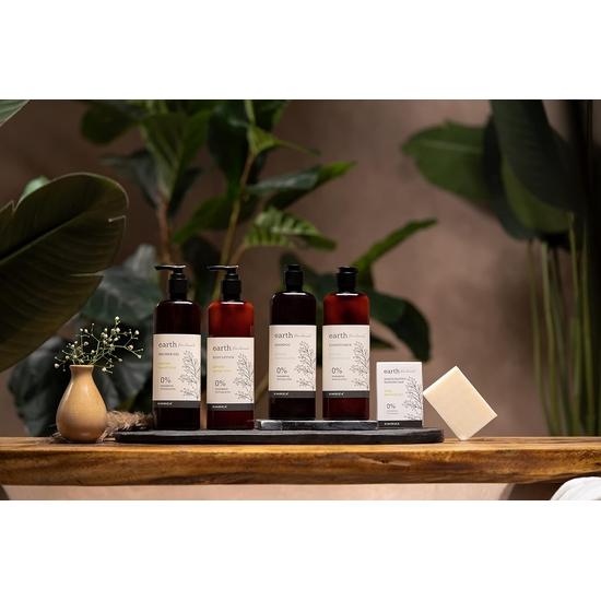 Кусковое мыло для купания Kimirica Earth Shea Lemongrass, ручная работа, 100% веганское и без парабенов, упаковка из 3 шт. (3 х 100 г каждая)