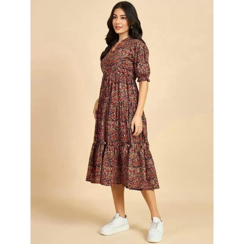 Женское облегающее платье-клеш с принтом, топ-туника с короткими рукавами и курткой VF-1871