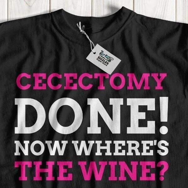 Unisex Cecum T-Shirt Cecetomy Surgery Gifts & Colon Cancer Gifts Recovery Gifts