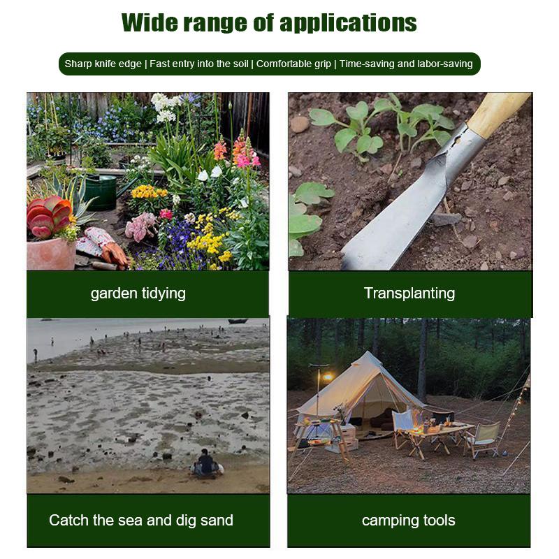 Лопата для копания листьев ивы, металлическая маленькая лопата, инструменты для посадки, домашняя маленькая лопата, садовая маленькая лопата, сельскохозяйственная копать, дикая