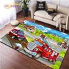 Fireman Sam British Classic Animated Carpet for Living Room Bedroom Area Rugs Kitchen Door Kids un-slip floor Mats birthday gift