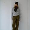 But’ton Wool Knit Muffler (4 colors)