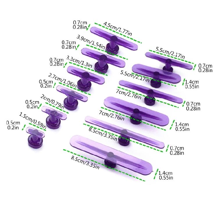 12Pcs Glues Pad Dents Removal Tool Car Dents Repair Car Dents Removal Tool Set