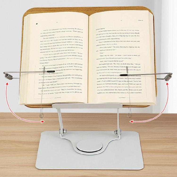 Деревянная подставка для книг с зажимом для страниц для студента, ребенка, учебника