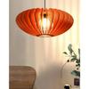Handcrafted Wooden Pendant Lamp, Oval Curved Design Ceiling lamp,Hanging Lamp Home | Decoration for Restaurants, Hotel, Home,Bedroom, Dining & Café