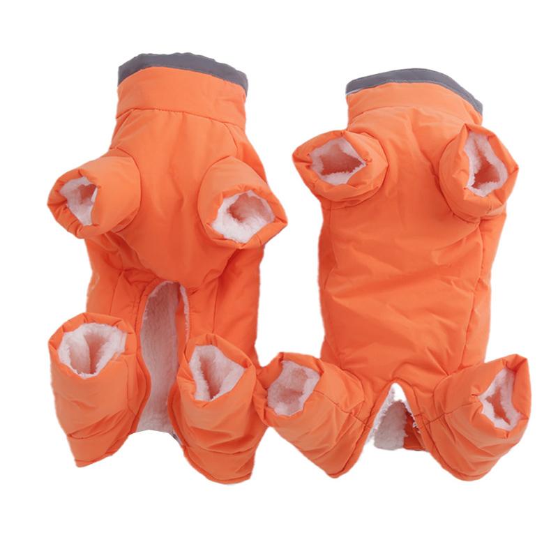 Warm Thicken Male Female Dog Jumpsuit for Small Dogs Winter Pet Donw Jacket Yorkshire Pug Bichon Overalls Puppy mascotas Clothes