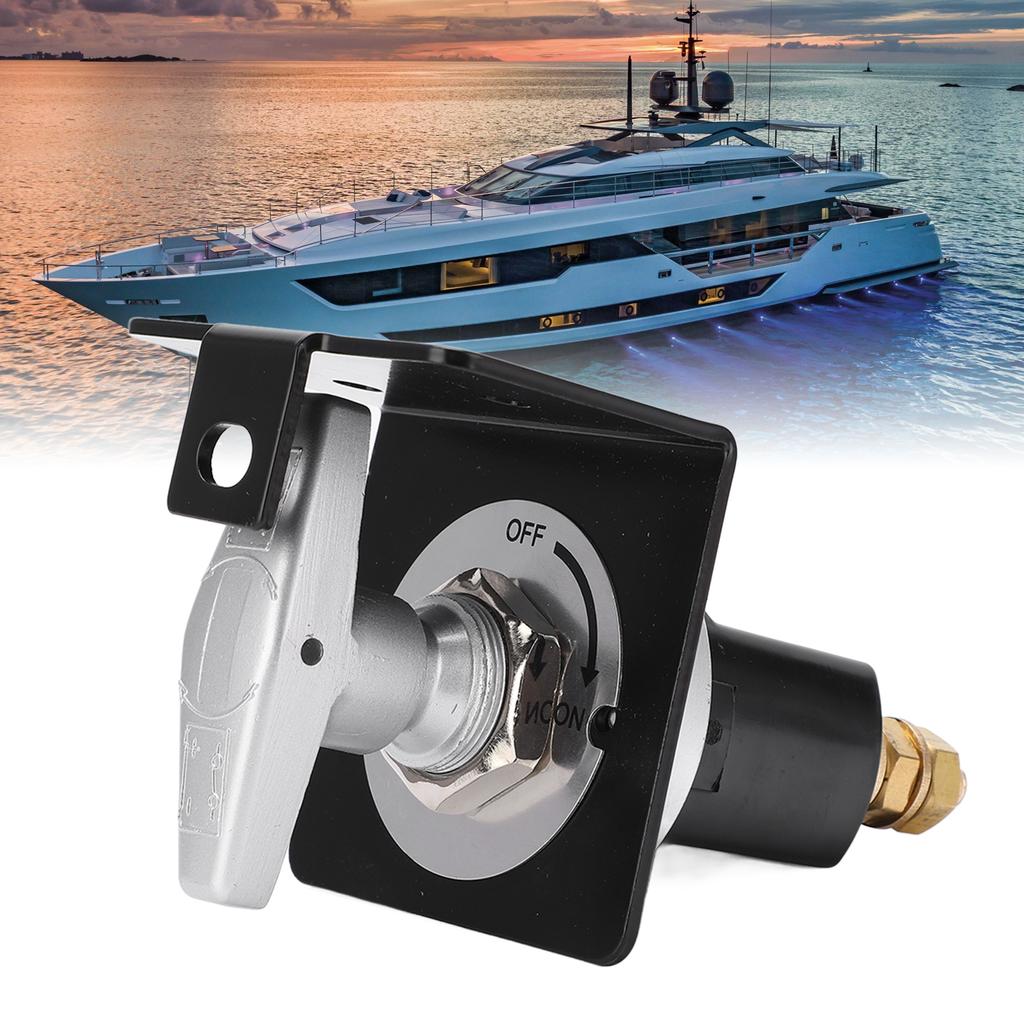 Battery Power Kill Switch  Metal 12V 500A Battery Power Off Switch Power  Anti Leakage for RV Yacht Truck