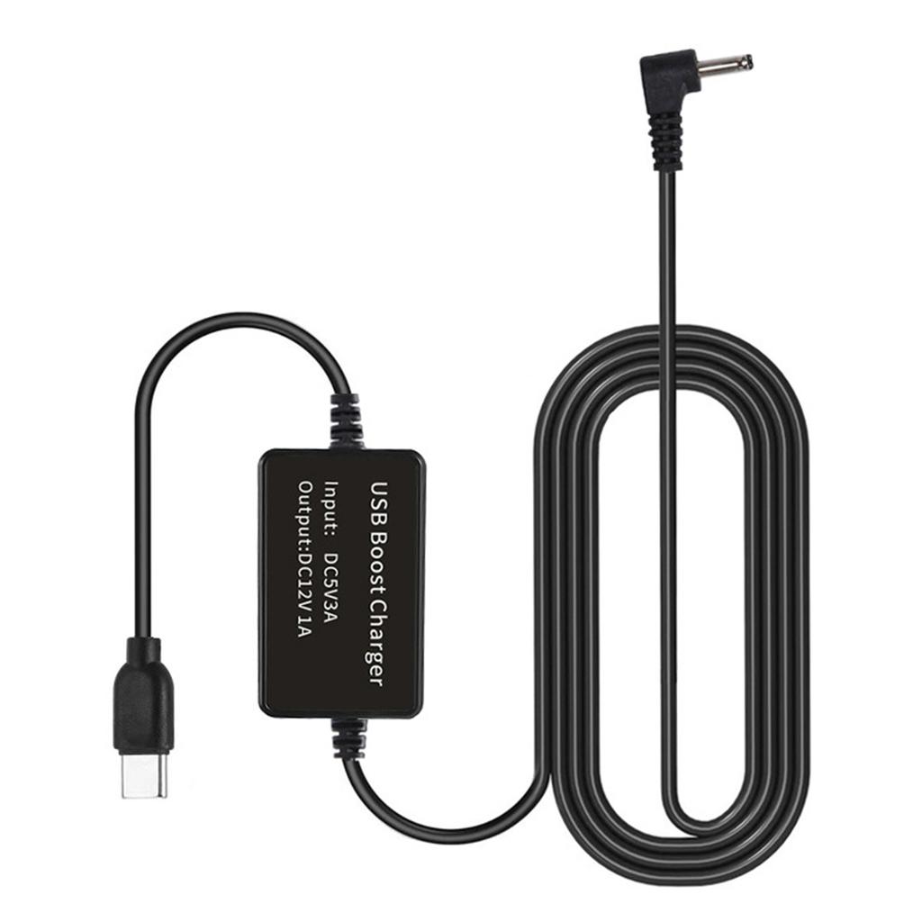 Кабель питания USB C на 12 В с разъемами 3,5x1,35 мм для электронных устройств, таких как роутер, видеорегистратор, светодиоды. 155 см