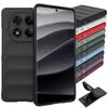 Soft Skin Feeling Flexible Silicone Case for Xiaomi Redmi Note 14 Pro 5G 14 Pro+ Plus Protective Cover Shockproof Fundas Coque
