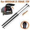 Газовые упоры багажника из углеродного волокна для Nissan X-Trail T31 SUV 2007-2013 580 мм Задняя дверь багажника Газовые пружины Амортизаторы Подъемные опоры