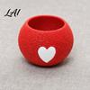 3D Printed Planter Planter Mini Round Flower Pot Small Heart Red Plant Durable Container for Cactus Herbs Plants Home Office Desk Decor Pot