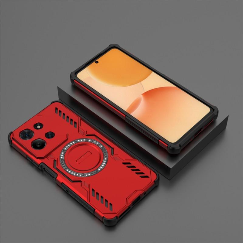 Для Motorola Moto G75 5G Чехол Магнитное притяжение Бронированный Бампер Для Motorola Moto G75 Чехол с теплоотводом Для Motorola Moto G75