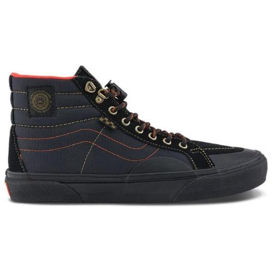 Vans Колеса Spitfire x Skate Sk8- Переиздание High Черное пламя - VN000D1EBFM