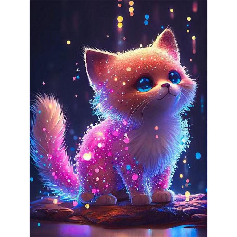 DIY алмазная живопись милые маленькие животные набор для вышивки крестом мозаика искусство алмазная живопись полный круг/квадратный алмаз украшение дома