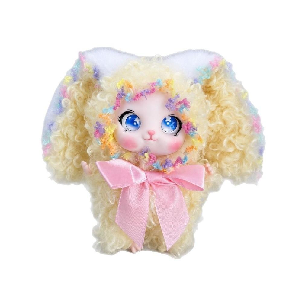 Bag Hanging Bunny Doll Pendant Big Ear Rabbit Plush Toy Bag Decor Rabbit Plush Keychain  Backpack