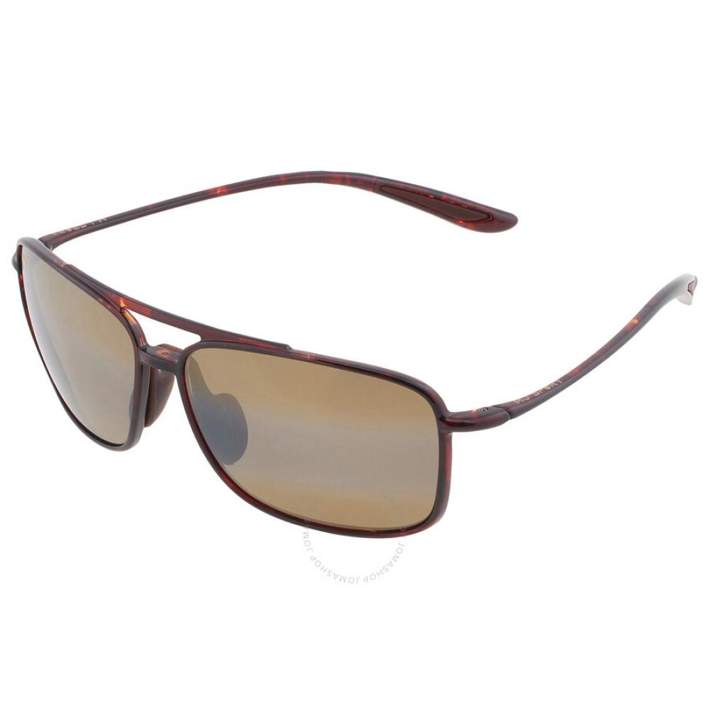 Maui Jim Kuapo Gap Hcl Bronze Navigator Unisex Sunglasses H437 10 61