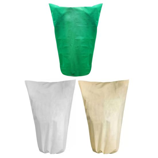 Plant Freeze Protection Cover Frost Blanket with Zipper Drawstring Plant Winter Protection Cover for Outdoor Shrub Bush Fruit Tree