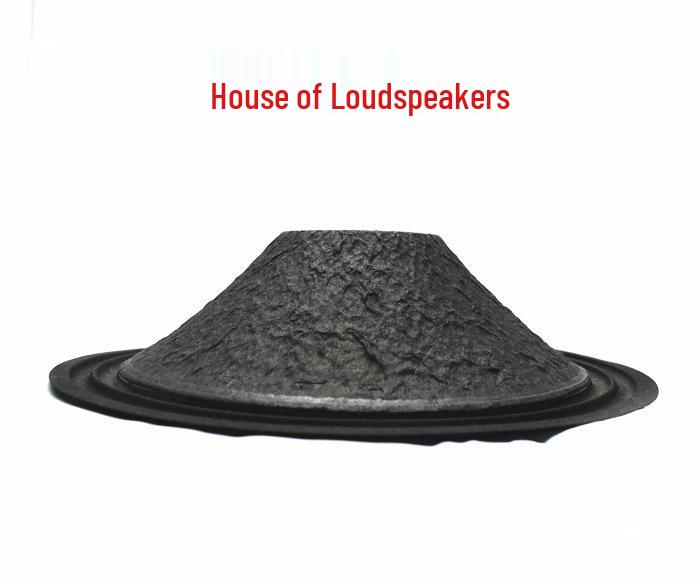 10-дюймовый Низкочастотный Динамик (Сабвуфер) с Бумажным Диффузором и 2-Складчатым Тканевым Подвесом, Опциональный Размер Отверстия 49,5 мм - 75,5 мм, Утолщенный Диффузор.