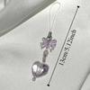 Rabbit Mobile Phone Lanyard Anti-loss Cell Phone Strap Phone Rope Bead Phone Chain  Telephone Decor