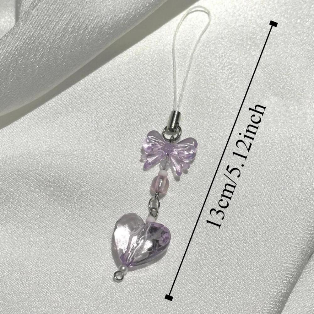 Rabbit Mobile Phone Lanyard Anti-loss Cell Phone Strap Phone Rope Bead Phone Chain Telephone Decor