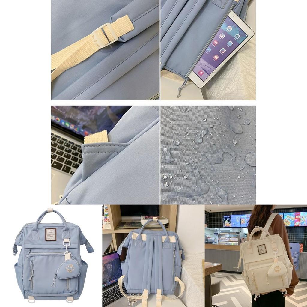 Подарок школьнику Водонепроницаемый рюкзак Дорожная сумка Большая вместимость Простота