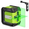 3.7V 360° High Precision Auto Self Leveling Laser Projector Small Two Line Laser Level Horizontal Vertical Cross Measuring Tool
