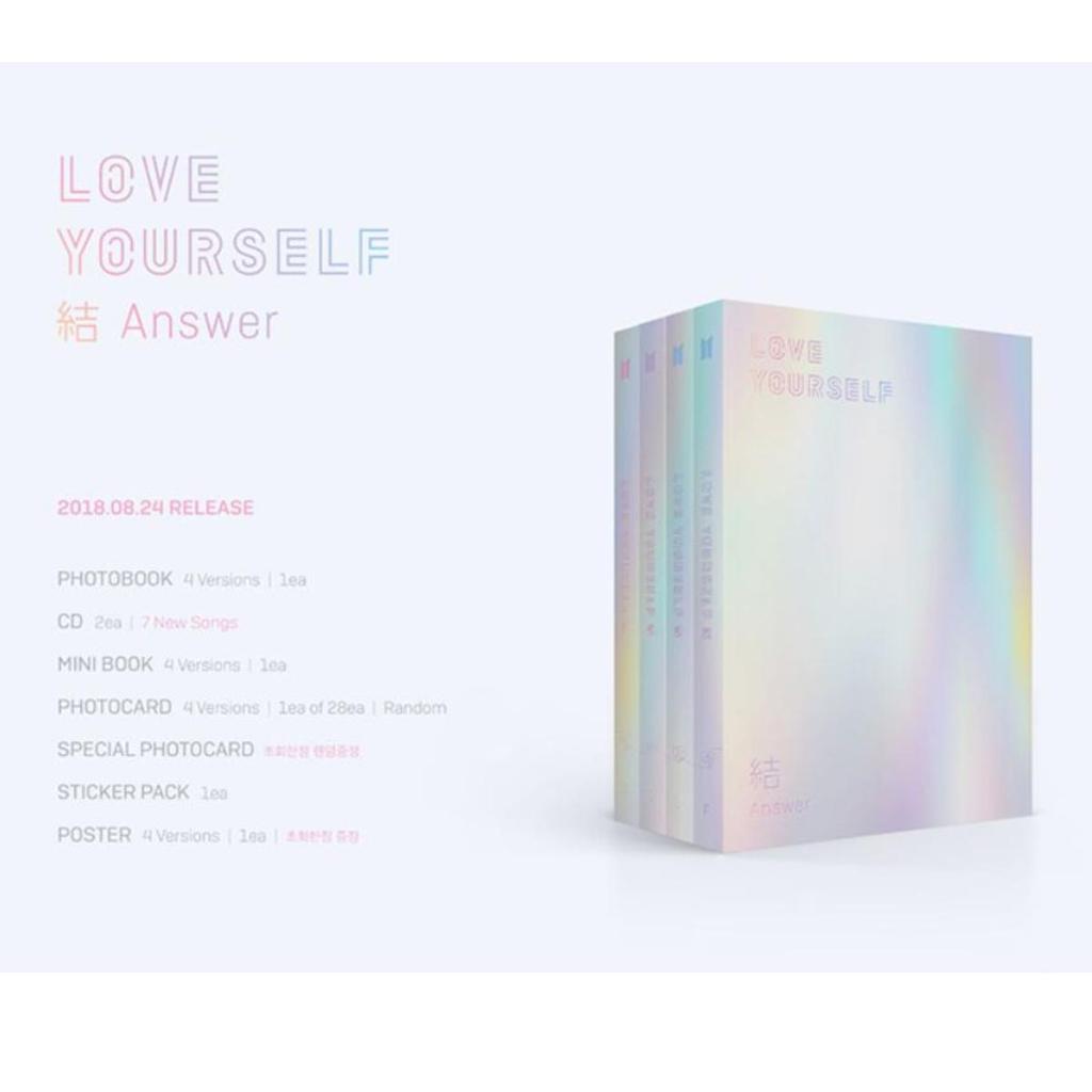 BTS LOVE YOURSELF Answer
