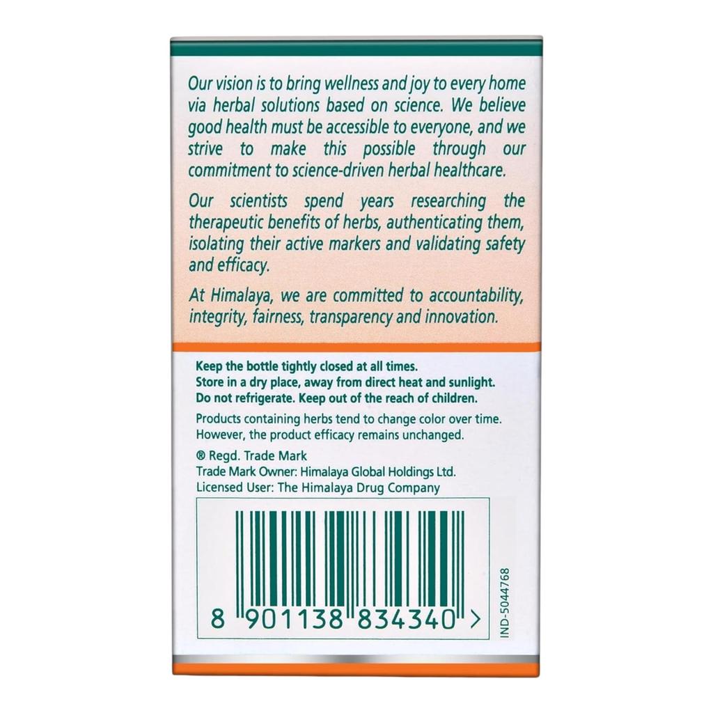 Himalaya Растения Гокшура 60 таблеток для поддержки выносливости, драйва и жизненной силы с 250 мг растительного экстракта