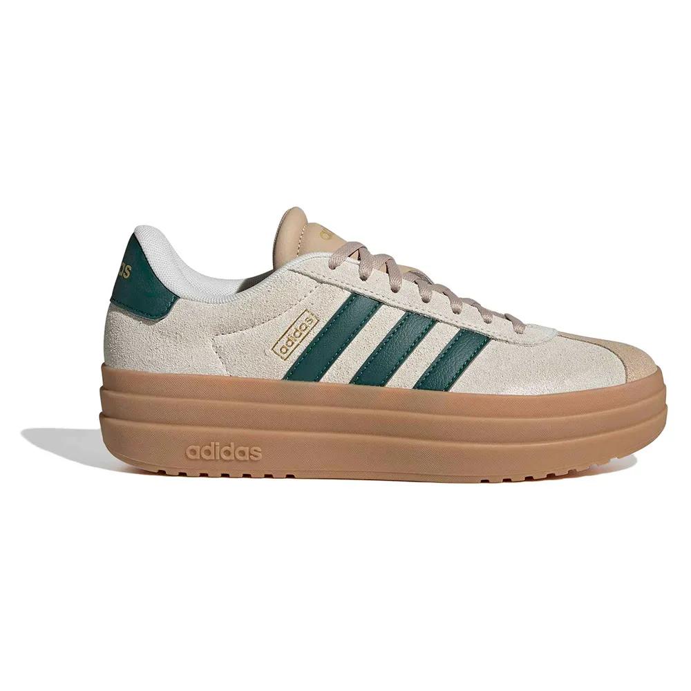 Adidas vl court bold sneakers leather Beige