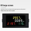 Многофункциональный измеритель мощности D69-2049: Монитор переменного напряжения, тока и 100 А с цветным ЖК-дисплеем.
