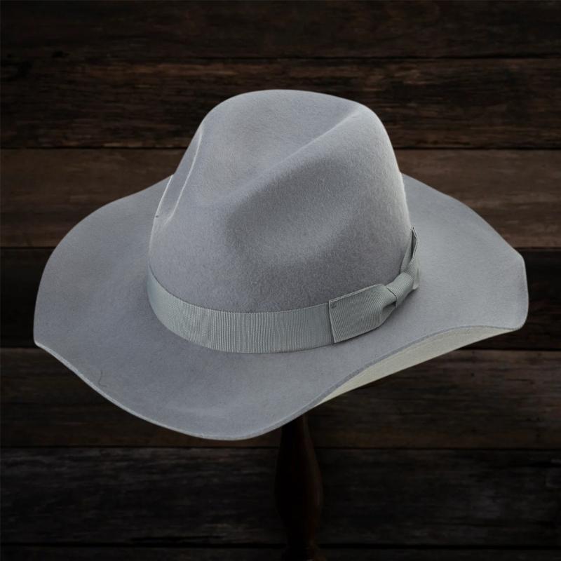 Шерстяная шляпа-панама Homburg Экзотическая шляпа для женщин и мужчин Фотореквизит в стиле вестерн для мужчин и женщин Унисекс Головной убор