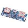 Плата зарядного устройства с двумя USB-разъемами 5 В Type-C, мобильный блок питания 18650, усилительный модуль